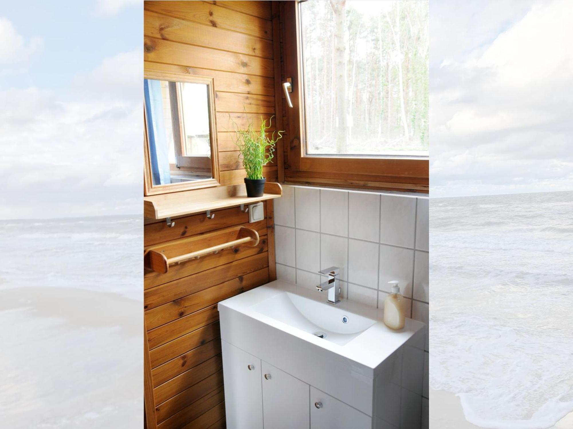 Zinnowitz, Finnhuette Am Ostseestrand Exteriör bild